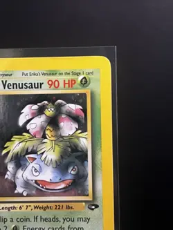 Pokemon TCG Erika's Venusaur #4/132 Gym Challenge Holo Rare Card - Image 3
