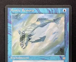 MTG Mystic Remora- DAMAGED -Ice Age Magic the Gathering Card # 87 - Image 3