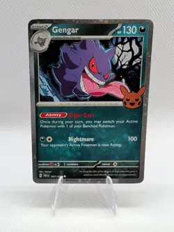 Gengar (Cosmos Holo) 057/091 Trick or Trade 2024 Pokemon Card TCG - Image 1