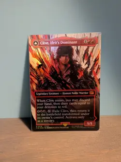 MTG English Clive, Ifrit's Dominant (Borderless) (0318) NM Foil MTG - Image 1