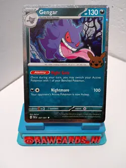 Gengar 057/091 COSMOS HOLO Trick or Trade Pokemon Card NM - Image 1