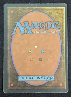 MTG Brushland- DAMAGED -Ice Age Magic the Gathering Card # 352 - Image 2