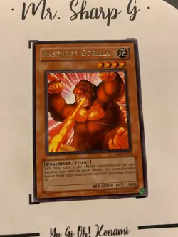 RASENDER GORILLA - DR2-DE013 DEUTSCH Yu-Gi-Oh! CARD RARE KONAMI TCG OCG ORIGINAL - Image 5