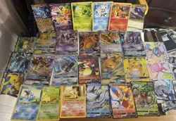 Pokemon Jumbo Card Lot of 28 GX, EX, V, Vmax - Image 1