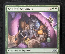 MTG Squirrel Squatters- Signed Artist Proof -Unfinity Magic Card # 156 - Image 3
