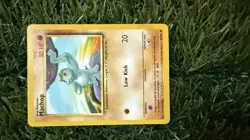 Pokemon TCG Machop Base Set 52/102 Common Regular English 1999 Card - Image 1