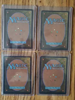 MAGIC THE GATHERING Lot of Four (4) UNLIMITED Cards Very Nice Condition - Image 2