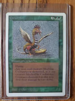 MAGIC THE GATHERING Lot of Four (4) UNLIMITED Cards Very Nice Condition - Image 5