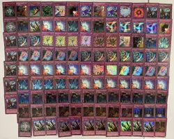 YGO Mixed Sets Trap Card Lot 100+ Cards Ultra Super Secret DMG-MP Condition - Image 1