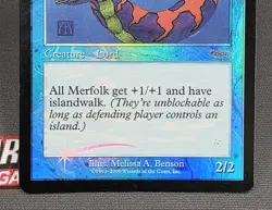 MTG FOIL Lord of Atlantis - DAMAGED - JSS Promo Magic the Gathering Card - Image 4