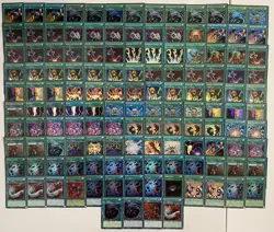 YGO Mixed Sets Spell Card Lot 120+ Cards Ultra Super Secret DMG-MP Condition - Image 1