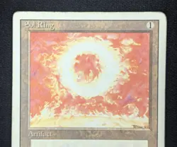MTG Sol Ring- DAMAGED - 3rd Edition Magic the Gathering Card # 274 - Image 3