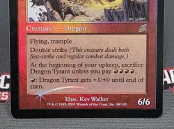 MTG FOIL Dragon Tyrant - DAMAGED - Scourge Magic the Gathering Card - Image 4
