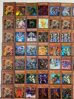 YGO Mixed Sets Monster Card Lot 130+ Cards Ultra Super Secret DMG-MP Condition - Image 2