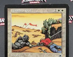 MTG Wrath of God - DAMAGED - Portal Magic the Gathering Card - Image 3