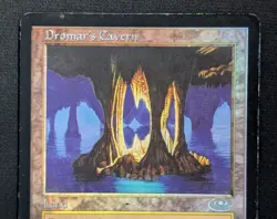 MTG FOIL Dromar's Cavern- DAMAGED -Planeshift Magic the Gathering Card # 138 - Image 3