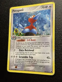 Porygon 2 12/115 - SWIRL Holo Rare Pokemon Card - 2005 Unseen Forces - HP - Image 3
