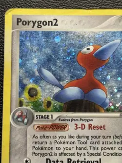 Porygon 2 12/115 - SWIRL Holo Rare Pokemon Card - 2005 Unseen Forces - HP - Image 5