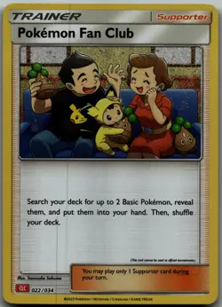 Pokemon Fan Club (CLC) foil Classic Collection Trading Card Game Classic 022/034 - Image 1