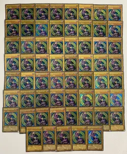 YGO Starter Deck Yugi Dark Magician Lot of 60 Cards Ultra Rare Holo DMG-MP - Image 1