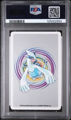 2000 POKEMON SILVER VERSION PLAYING CARDS KING OF SPADES #199 SLOWKING PSA 10 - Image 2