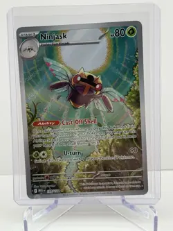 Ninjask 137/132 Illustration Rare Pokemon Mega Evolution Pokemon TCG Card - Image 1