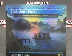 MTG FOIL Oboro, Palace in the Clouds - DAMAGED -Lord of the Rings Magic Card - Image 3