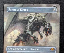 MTG Scion of Draco- DAMAGED -Modern Horizons 2 Magic the Gathering Card # 323 - Image 3