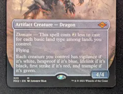 MTG Scion of Draco- DAMAGED -Modern Horizons 2 Magic the Gathering Card # 323 - Image 4