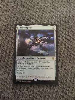 Magic the Gathering Shadowspear Card 236/254 Theros Beyond Death Series Foil - Image 1