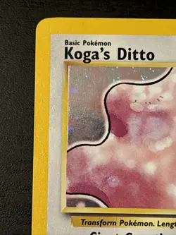 Koga's Ditto Holo Gym Challenge Rare 010/132 Pokemon Card Wotc Holo Nm(-) - Image 2
