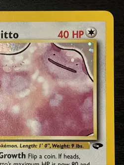 Koga's Ditto Holo Gym Challenge Rare 010/132 Pokemon Card Wotc Holo Nm(-) - Image 3