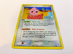 Pokemon Card - Reverse-Holo Igglybuff 21/100 EX Crystal Guardians *LP* Rare - Image 2