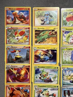 Pokemon Cards Lot Rares + Kabutops Froakie Sylveon Delphox Decidueye Meowth +mor - Image 2