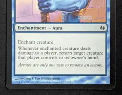 MTG Sigil of Sleep- DAMAGED -DD: Venser vs. Koth Magic the Gathering Card # 25 - Image 4