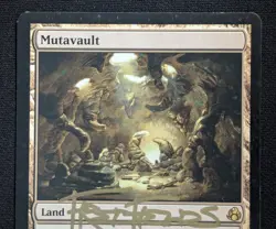 MTG Mutavault- Signed -Morningtide Magic the Gathering Card # 148 - Image 3