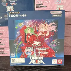 Bandai Namco Macross Union Arena Booster Box 100 Cards + AP6 Japanese - Image 1