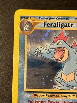 Feraligatr 5/111 Holo Rare Neo Genesis Set Pokemon Card wotc Rare Holo Lp+ - Image 2