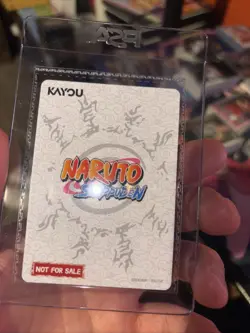 PSA Magazine Kayou NARUTO Uzumaki Promo Card NRSA-PR-003 Foil Holo Exclusive - Image 2