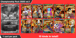 Dragon Ball Super Card Game Championship 2020 Vol 2 Sealed Pack New - Image 1