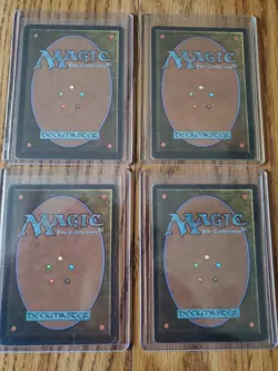 MAGIC THE GATHERING Lot of Four (4) UNLIMITED Cards Very Nice Condition - Image 2