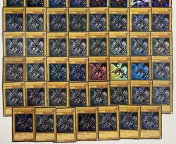 YGO Mixed Sets Red-Eyes B. Dragon Lot of 55 Cards Ultra Secret Holo DMG-MP - Image 3