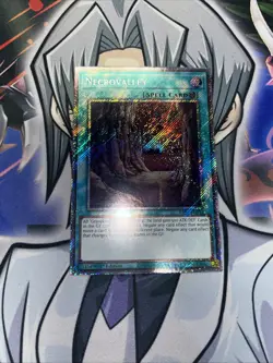 RA04-EN122 Necrovalley : Platinum Secret Rare Card : 1st Edition YuGiOh - Image 1