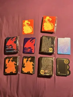 Pokemon TCG Lot Of Sleeves, Dice, Damage Coins, Deck Dividers, Energy Cards - Image 3