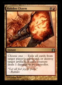 Rakdos Charm LP Light Play Return to Ravnica MTG [9095] - Image 1