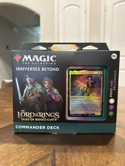 Food and Fellowship Lord of the Rings Commander Deck - Magic the Gathering - New - Image 1
