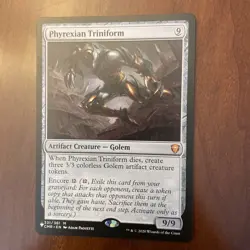 1x Near Mint Phyrexian Triniform - Commander Legends MTG The List - Image 1