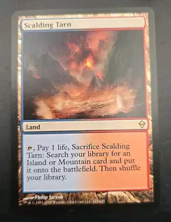 Scalding Tarn Zendikar MTG Regular Lightly Played - Image 1