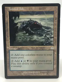 Tainted Isle - Torment, Black Border - Magic the Gathering MTG, WOTC - MP - Image 1