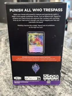 MAGIC THE GATHERING COMMANDER DECK FAE DOMINION WILD OF ELDRAINE. BRAND NEW - Image 4